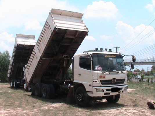 ขาย Hino Mega 260 ปี 48 หัวเดิม ๆ ดั้มแม่ลูก  ขายดาวน์ 1,000,000