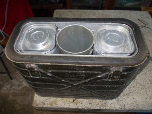 m601ขายถังแช่อาหาร us อลูมิเนียมปี  1962 แท้ๆๆๆๆๆหายากมากๆ