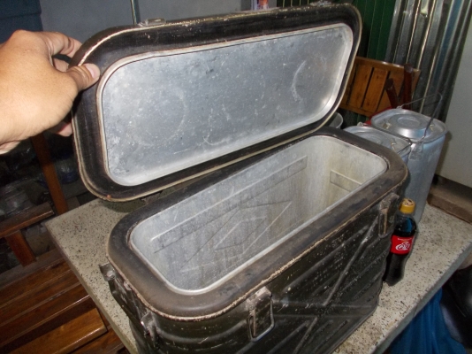 m601ขายถังแช่อาหาร us อลูมิเนียมปี  1962 แท้ๆๆๆๆๆหายากมากๆ