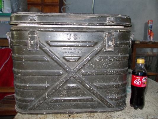 m601ขายถังแช่อาหาร us อลูมิเนียมปี  1962 แท้ๆๆๆๆๆหายากมากๆ