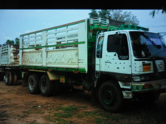 ขายถูกๆรถบรรทุกพ่วงดั้มแม่ลูก HINO FM3MF แรงสุดๆเครื่องเดิมๆ เครื่องดีคัสซีสวยยางดีทุกเส้นทะเบียนเต็ม