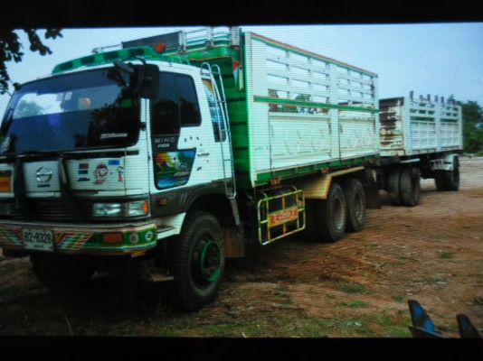 ขายถูกๆรถบรรทุกพ่วงดั้มแม่ลูก HINO FM3MF แรงสุดๆเครื่องเดิมๆ เครื่องดีคัสซีสวยยางดีทุกเส้นทะเบียนเต็ม