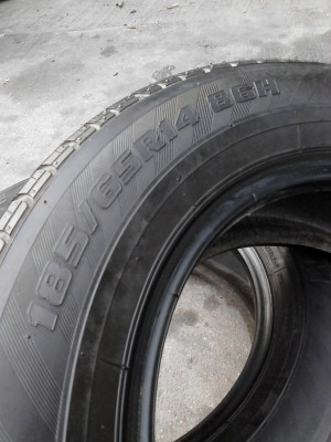 185/65R14 BRIDGESTONE TAXI PREMIUM  มี 2 เส้น  TEL.081-427-3941