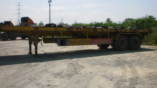 ขายหางลากพื้นเรียบ RCK  2 เพลา