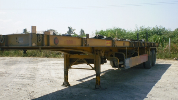 ขายหางลากพื้นเรียบ RCK  2 เพลา