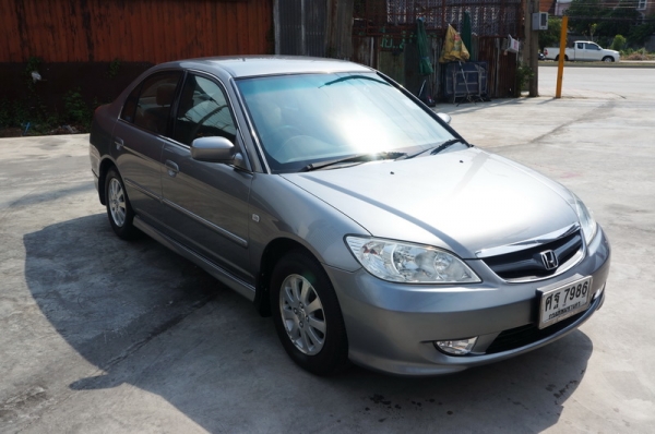 HONDA CIVIC ตาเหยี่ยว ปี 2005 ขายรถสวย BODYเดิมๆ เครื่องวิ่งดีสุดๆ ช่วงล่างแน่น ล้อ MAX แอร์เย็น สภาพภายในสวย สีสวย การันตีรถสวยจัดๆ จัดไฟแนนได้ HONDA CIVIC ตาเหยี่ยว ปี 2005 ขายรถสวย BODYเดิมๆ เครื่องวิ่งดีสุดๆ ช่วงล่างแน่น ล้อ MAX แอร์เย็น สภาพภายในสวย สีสวย การันตีรถสวยจัดๆ จัดไฟแนนได้