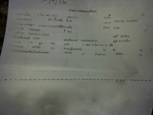 รถฮีโน่ 10 ล้อดั้ม  251 แรงม้า.  ปี 53  ( รถวิ่ง 95,xxx กม. )  สนใจติดต่อ 081 - 6079515