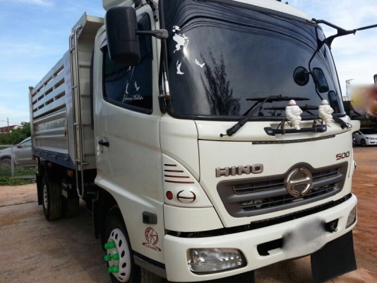 รถฮีโน่ 6 ล้อดั้ม 175 แรงม้า ปี 53  ( รถวิ่ง 68,xxx กม. )  สนใจติดต่อ 081 - 6079515