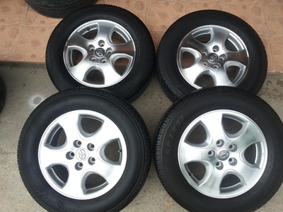 ขายล้อแม็กTOYOTA VIGO SMART CUB ขอบ16 พร้อมยาง 1 ชุด