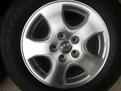 ขายล้อแม็กTOYOTA VIGO SMART CUB ขอบ16 พร้อมยาง 1 ชุด