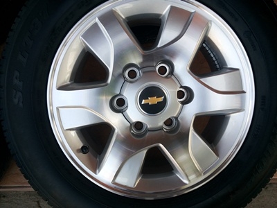 ขายล้อแม็กChevrolet trail blazer ขอบ 16 นิ้วพร้อมยางปี12 1 ชุด ขายล้อแม็กChevrolet trail blazer ขอบ 16 นิ้วพร้อมยางปี12 1 ชุด