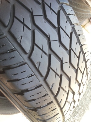 ขายยาง265/70/16 ปี 1612 YOKOHAMA GEOLANDAR HT 1 ชุด