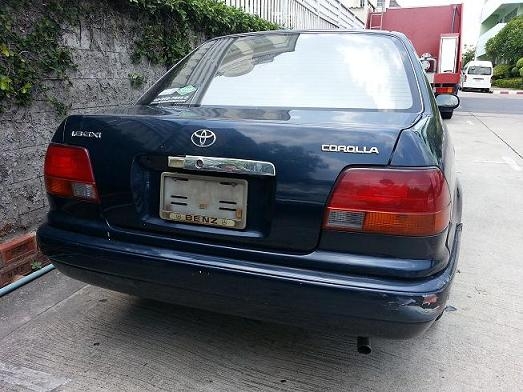 ขาย Toyota corolla 1996 ติดแก๊สNGV เครื่องเดิม แอร์เย็น ช่วงล่างดี ขาย Toyota corolla 1996 ติดแก๊สNGV เครื่องเดิม แอร์เย็น ช่วงล่างดี