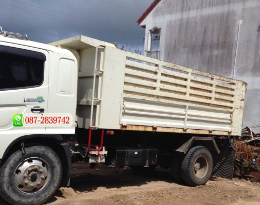 ขายรถบรรทุกดั้มพ์ 6 ล้อ ขนาดใหญ่ HINO