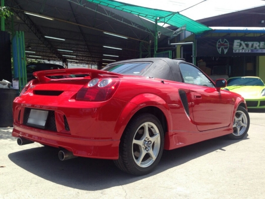 ขาย toyota Mrs ปี2002 จดทะเบียนปี 2011 สีแดงเดิมโรงงาน