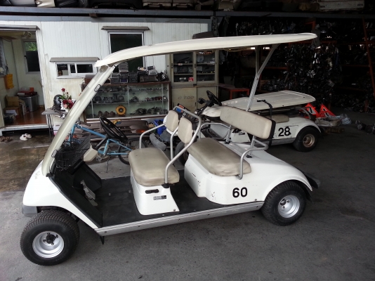 ขาย yamaha golf car เครื่องยนต์ สภาพเดิมๆจาก ญี่ปุ่น มีล็อคเบรคที่ขาเบรค