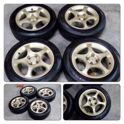 ขายแม็กซ์ขอบ15 Honda Civic 5ก้าน 4/100 ราคา 3,700 บาท***ไม่มียาง***