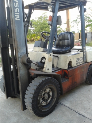 ขาย โฟล์คลิฟท์ NISSAN F6J02A30U ขนาด 3ตัน ยกสูง 3m เกียร์ออโต้ ยางตัน 280,000 บาท ขาย โฟล์คลิฟท์ NISSAN F6J02A30U ขนาด 3ตัน ยกสูง 3m เกียร์ออโต้ ยางตัน 280,000 บาท