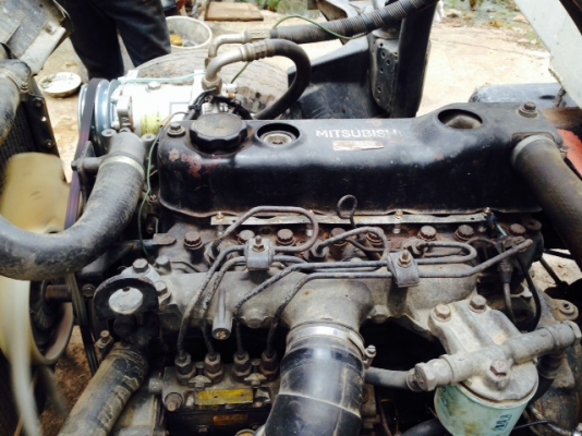 ขายด่วน รถหกล้อดั้ม MITSU CANTER 110 ห้วนอกกระจกไฟฟ้า ช่วงยาว กระบะท้องเรือ มีแอร์พร้อมใช้งาน สภาพสว
