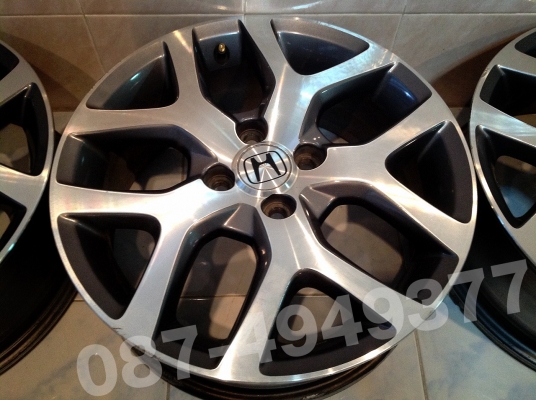 ขายล้อแม็กติดรถ Honda City ขอบ16  4รู100 (ลายเขากวาง) จำนวน 1 ชุด 4 วง เดิมๆ ไม่เคยทำสี ไม่มีแตก ไม่มีร้าว