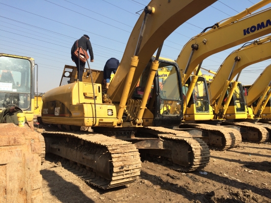 รถแบคโฮมือสอง CAT 320C สภาพรถเยี่ยม 090-268-2646 พร้อมจัด ไฟแนนซ์