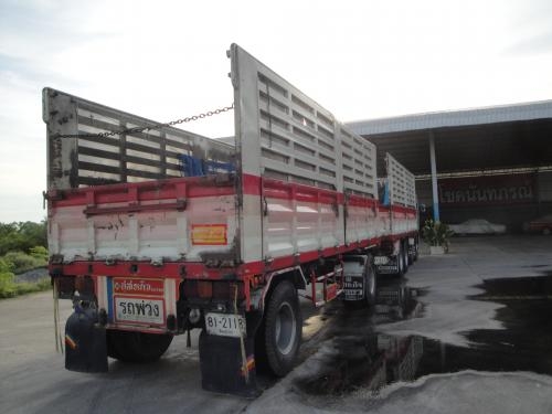 ขายรถพ่วง HINO MEGA 260 Euro2 แม่ 2 คานหน้า ปี 2546