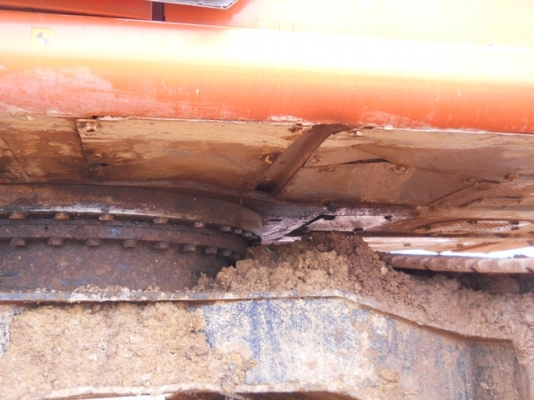 รถแบคโฮ HITACHI ZX350-1 มีทะเบียน