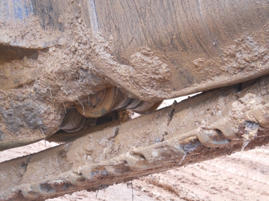 รถแบคโฮ HITACHI ZX350-1 มีทะเบียน