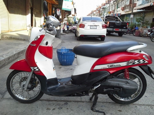 Fino ปี 53 สีแดง รถสวย ชุดสีสด เครื่องเดิมแน่นๆ เอกสารครบ