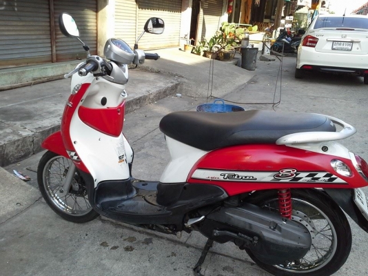 Fino ปี 53 สีแดง รถสวย ชุดสีสด เครื่องเดิมแน่นๆ เอกสารครบ