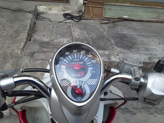 Fino ปี 53 สีแดง รถสวย ชุดสีสด เครื่องเดิมแน่นๆ เอกสารครบ