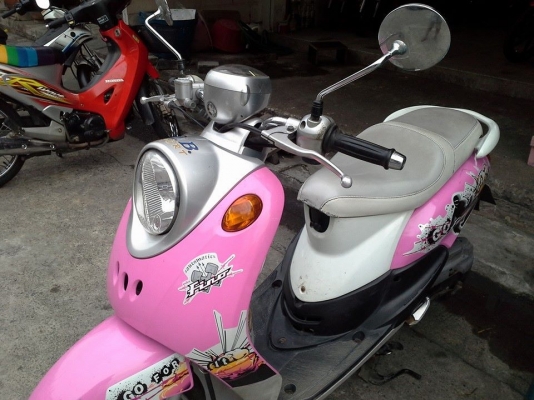 Fino ปี 53 สีชมพู  เครื่องเดิม รถบ้าน ชุดสีสวย เอกสารครบ