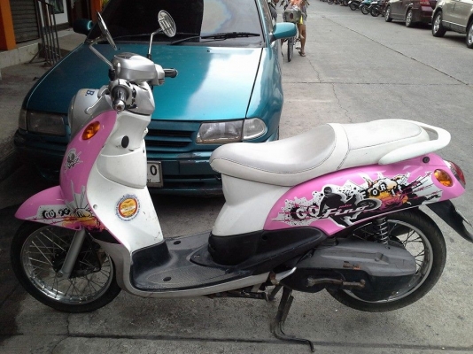 Fino ปี 53 สีชมพู  เครื่องเดิม รถบ้าน ชุดสีสวย เอกสารครบ