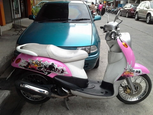 Fino ปี 53 สีชมพู  เครื่องเดิม รถบ้าน ชุดสีสวย เอกสารครบ