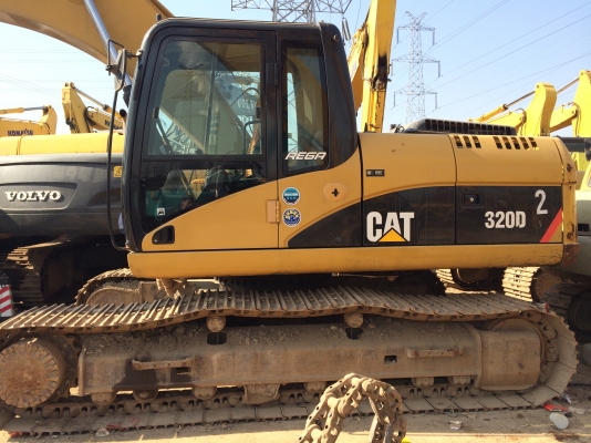 รถแบคโฮมือสอง CAT 320D สภาพรถเยี่ยม 090-268-2646 พร้อมจัด ไฟแนนซ์