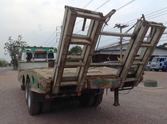 ขายกะบะเทนเลอร์ ถอดลงจาก HINO สิงห์ไฮเทค หางไฮโดรลิค พับได้ (พร้อมอุปกรณ์ครบ) ขาย 95,000 บาท