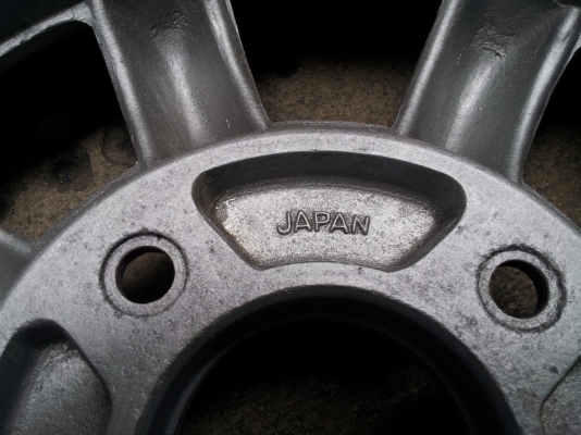 ล้อกล้วย เอ็นไก Enkei ขอบ 13 กว้าง 5.5 รู4/114ญี่ปุ่นแท้ เบาหวิว