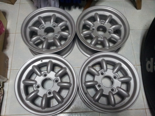 ล้อกล้วย เอ็นไก Enkei ขอบ 13 กว้าง 5.5 รู4/114ญี่ปุ่นแท้ เบาหวิว