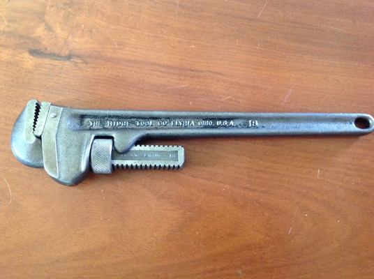 ขายคอม้าโบราณ RIDGID 18" ปี 1929 อายุ 85 ปี ขายคอม้าโบราณ RIDGID 18" ปี 1929 อายุ 85 ปี