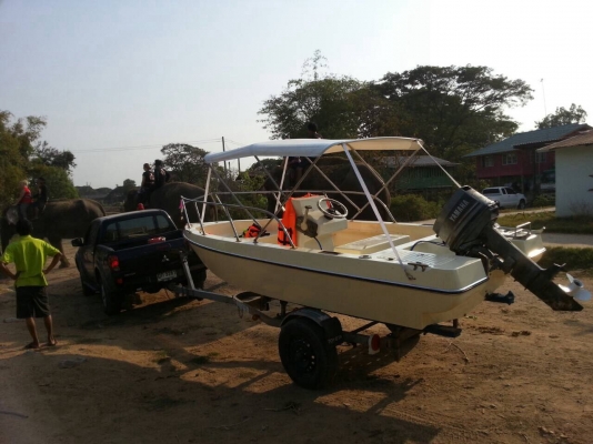 ขายเรือ15.5 ฟุต เครื่อง 60 แรง พร้อมแล่น 170,000 บาท