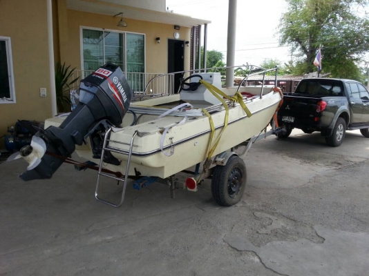 ขายเรือ15.5 ฟุต เครื่อง 60 แรง พร้อมแล่น 170,000 บาท