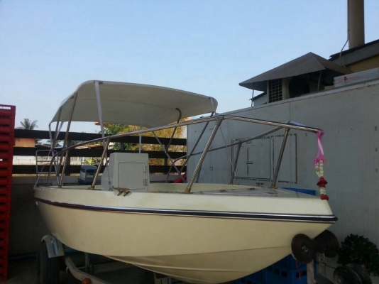 ขายเรือ15.5 ฟุต เครื่อง 60 แรง พร้อมแล่น 170,000 บาท