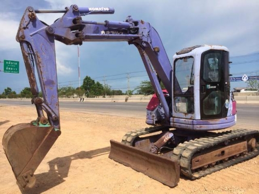ขายรถแบคโฮ KOMATSU PC75UU-2 คอลโทรลสั้น ปั้มนิ้ว นำเข้าจากญิ่ปุ่น ขายรถแบคโฮ KOMATSU PC75UU-2 คอลโทรลสั้น ปั้มนิ้ว นำเข้าจากญิ่ปุ่น