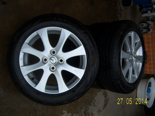 แม็กมาสด้า2พร้อมยาง 185 60 151ชุดปี12