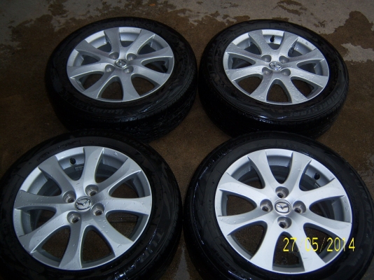 แม็กมาสด้า2พร้อมยาง 185 60 151ชุดปี12