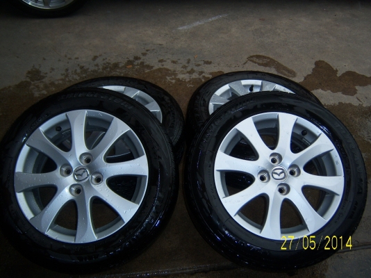 แม็กมาสด้า2พร้อมยาง 185 60 151ชุดปี12