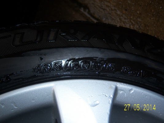 แม็กมาสด้า2พร้อมยาง 185 60 151ชุดปี12