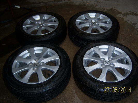 แม็กมาสด้า2พร้อมยาง 185 60 151ชุดปี12