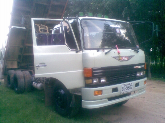 ขายHINO FM 187 เครื่องดีครัซซี้สวย เครื่องเดิมเกียร์ เบรกทิฟฟี่ มีระบบลากพ่วง