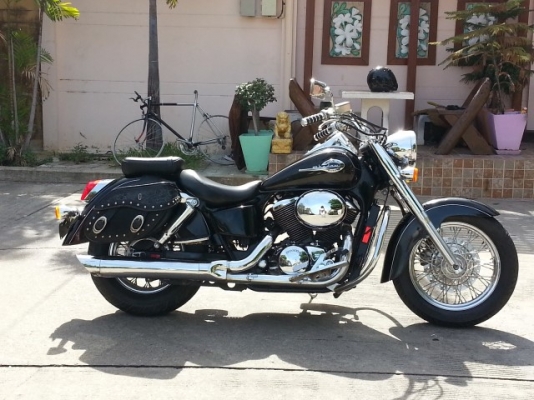 วุฒินนบุรี ขาย ชาโด้400cc. ปี2000สภาพสวยกริ๊บเครื่องดีสีสวยระบบไฟครบเสียสรรพสารมิตรแล้ว